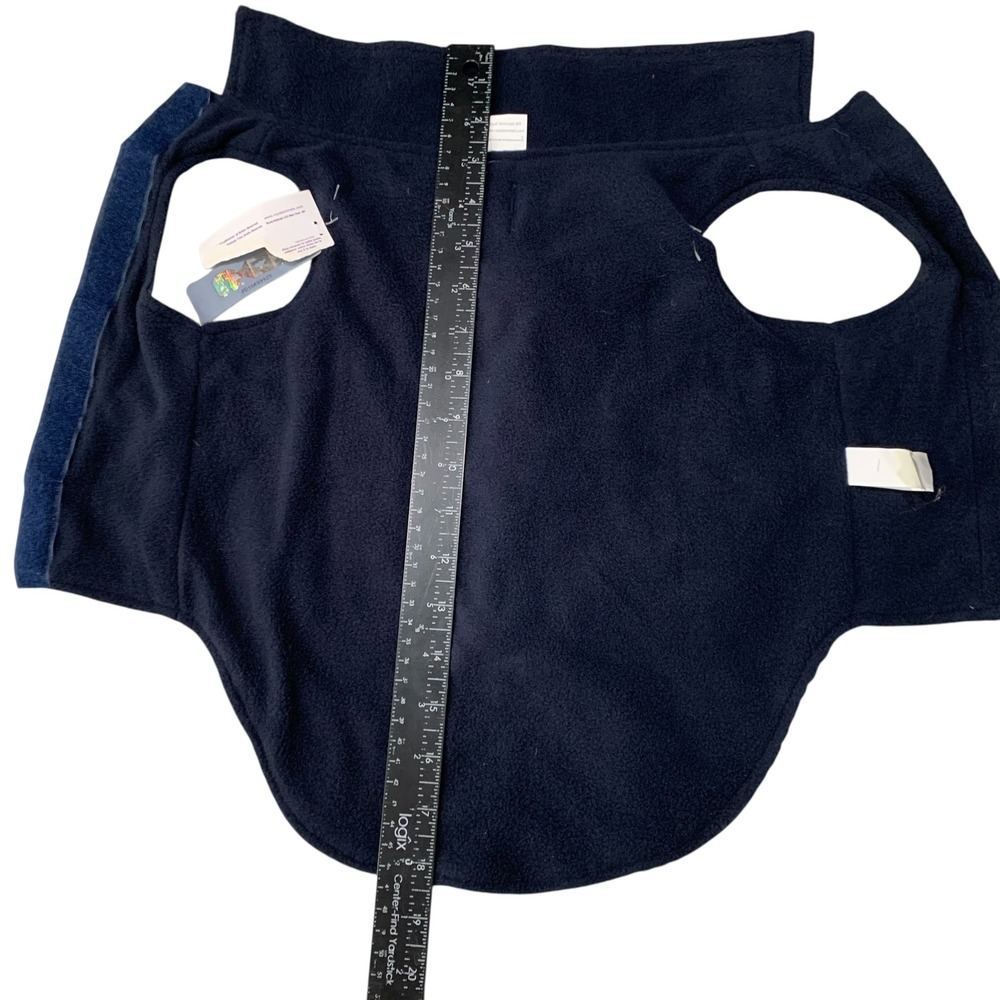 Royal Animals NYPD Police Dog Coat Blue Medium Water Resistant Fleece Lined NEW - Picture 10 of 13